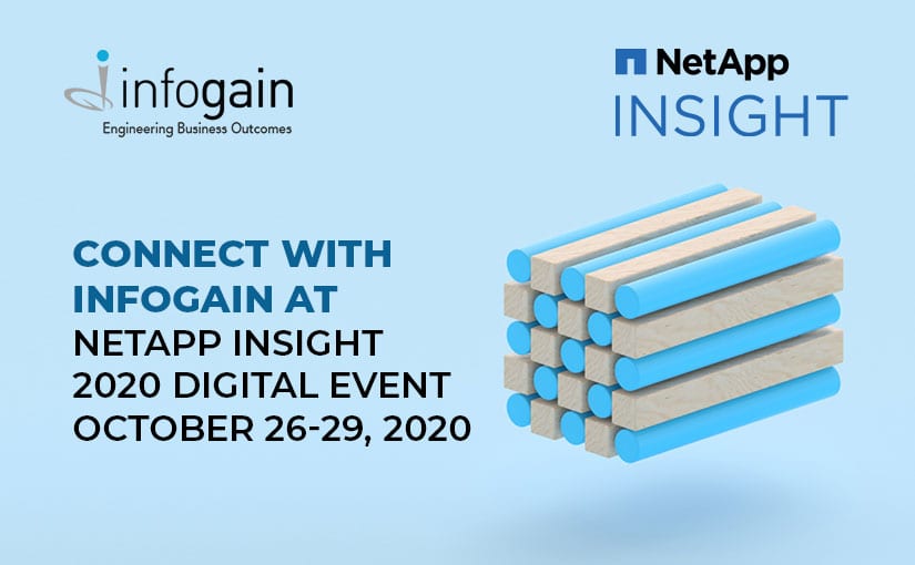 Connect with Infogain at the NetApp INSIGHT 2020