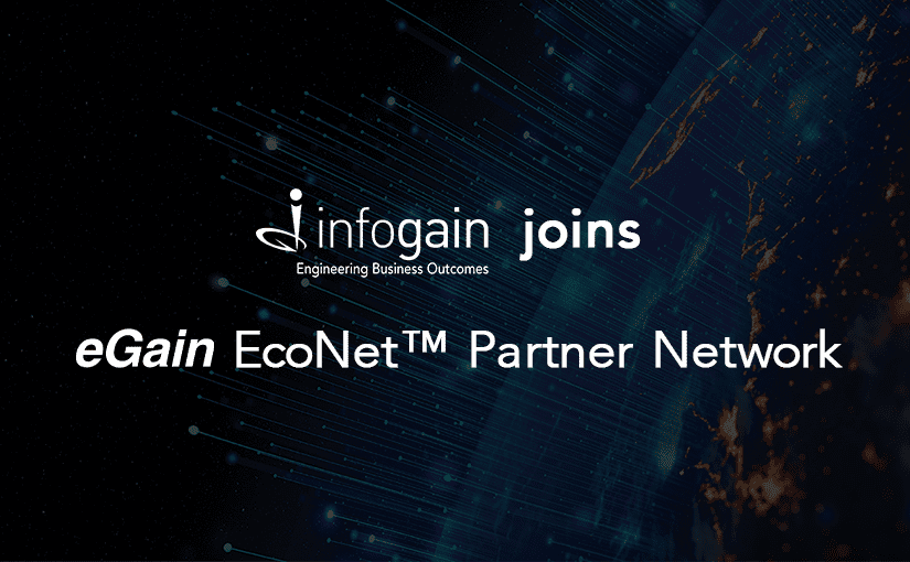 Infogain Partners with eGain