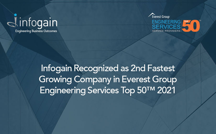 Infogain, 2nd Fastest Growing Company