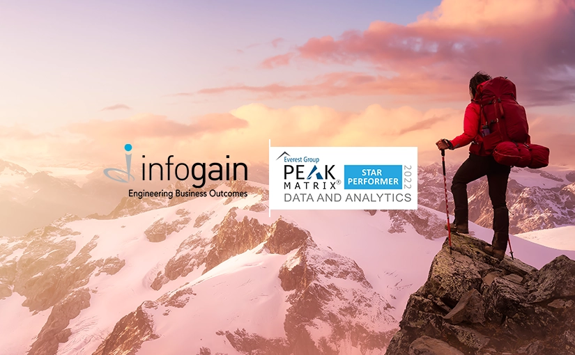 Infogain is a Star Performer on Everest D&A PEAK Matrix 2022