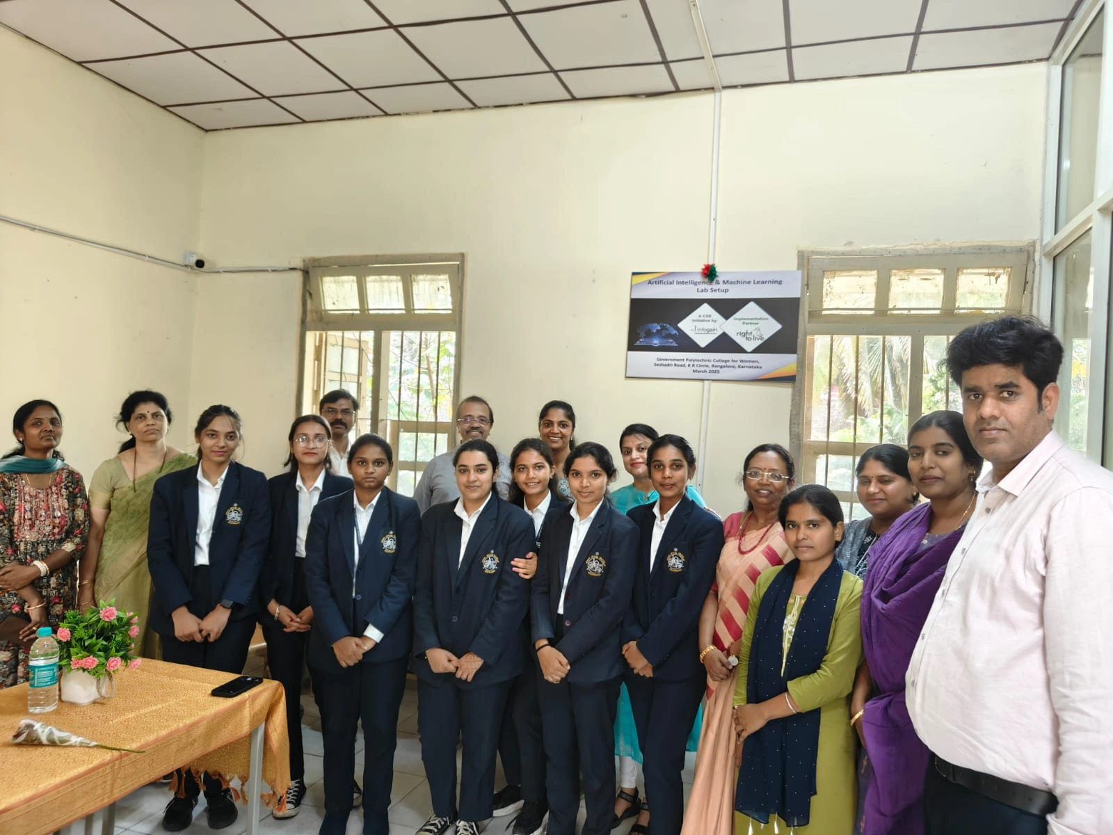 AI ML Lab Inauguration and Thalassemia Awareness Sessions
