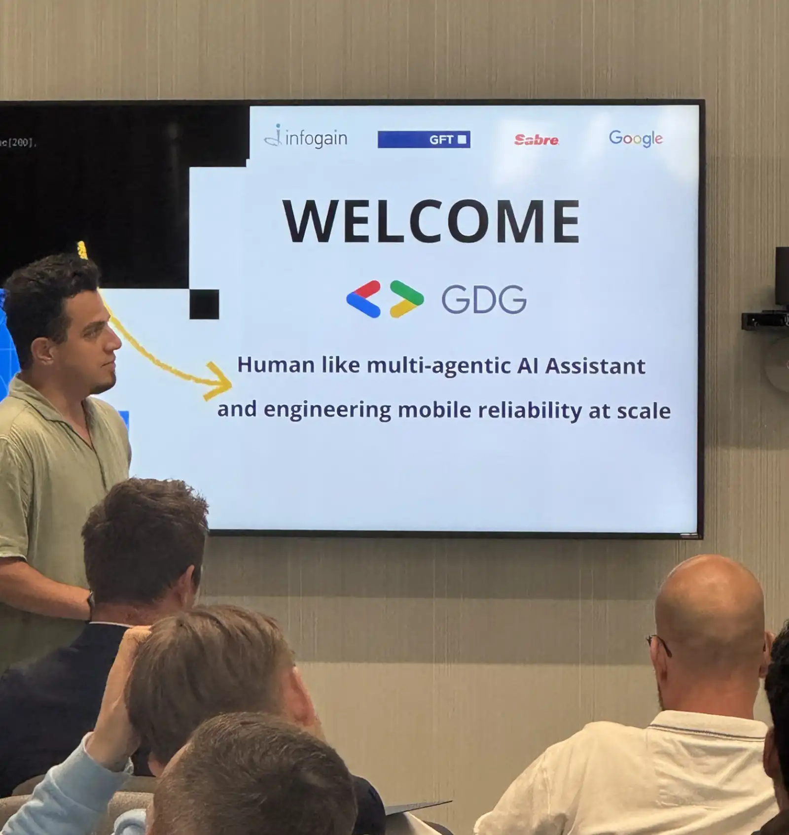 Expert-led presentations for the tech professionals in the audience