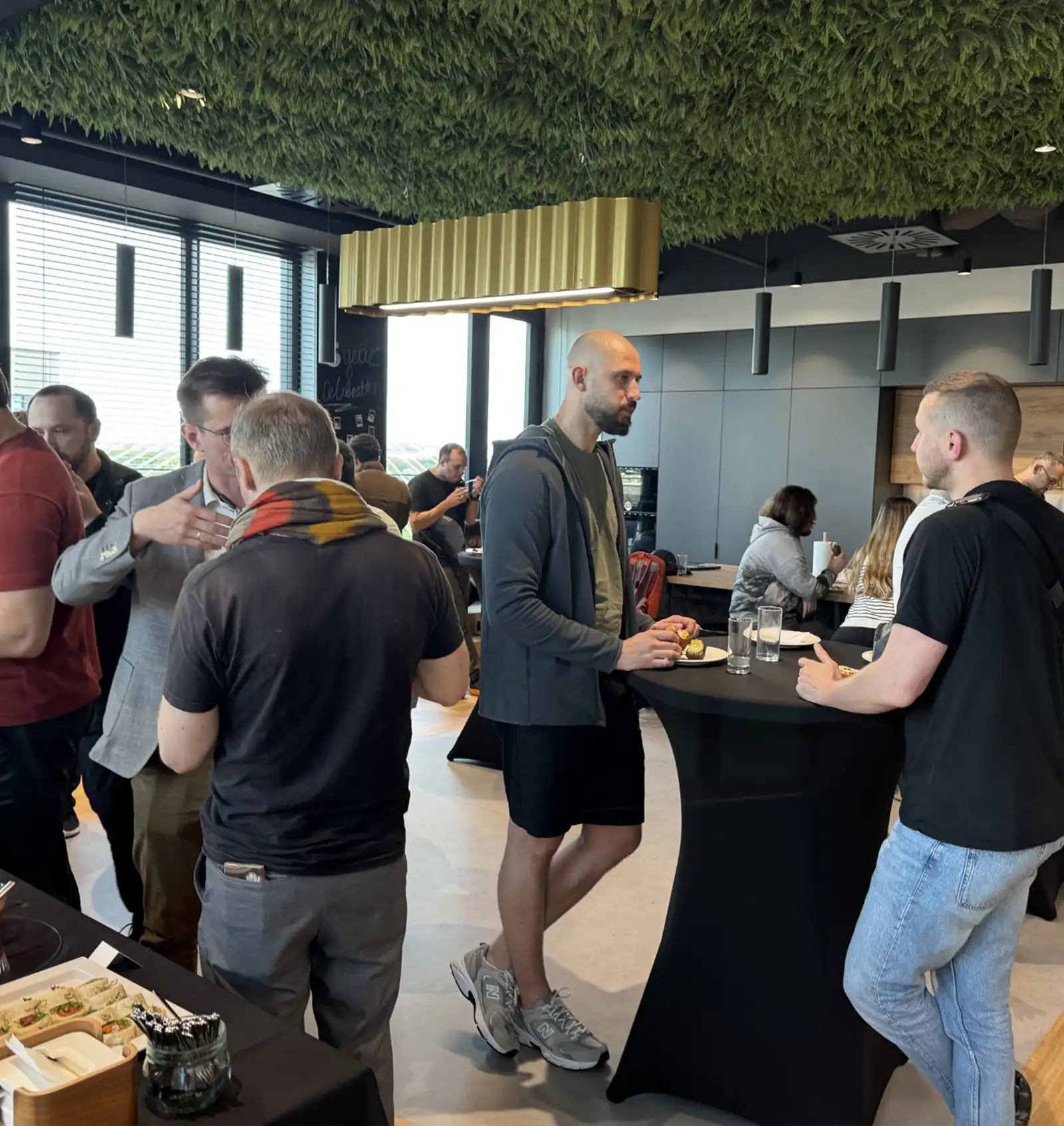 The networking zone and Q&A sessions intrigued everyone on the future of tech